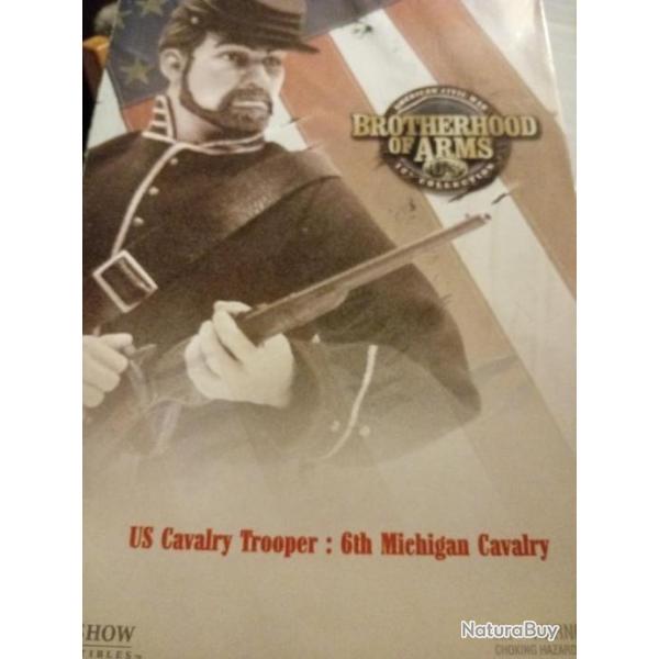 Figurine  US Cavalry Trooper:6th Michigan Cavalry
