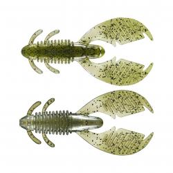 Leurre Souple Reins Ax Craw Mini 5cm B16 - Dos Vert