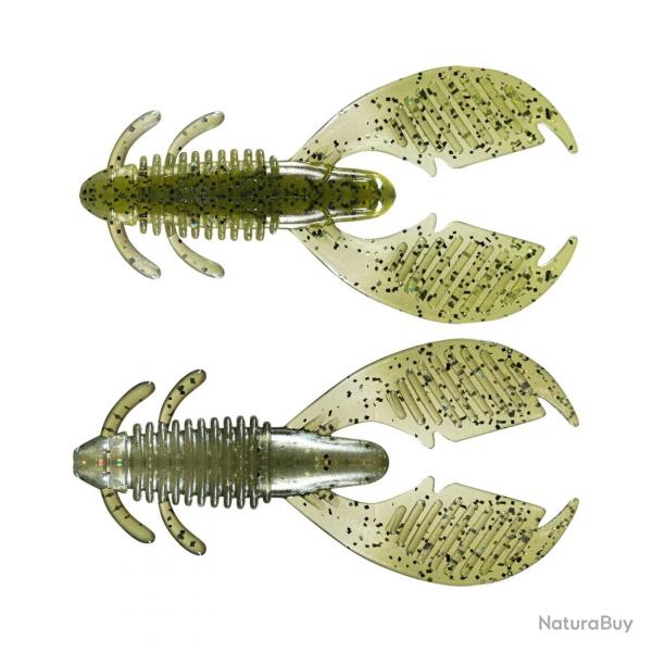 Leurre Souple Reins Ax Craw Mini 5cm B16 - Dos Vert
