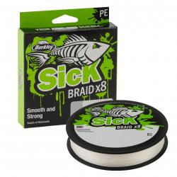 Tresse Berkley Sick Braid White 150m White 150m 0,29mm 26,4kg