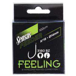 Hamecons Montes Sensas 3180 Bz Sensas T18 / 0.14Mm
