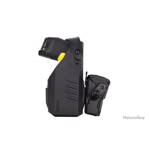 Etui Safariland avec Porte Cartouche pour taser 7 - Noir - gaucher