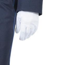 Gants nylon Blanc de cérémonie Taille 6