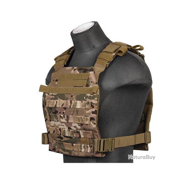 Gilet lger Plate carrier Camo 1000D-Camo