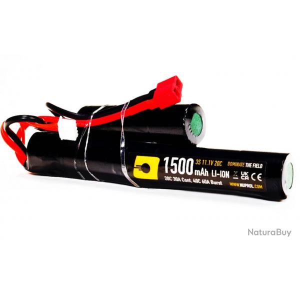 Batterie Nuprol NP Power Li-Ion 1500 mAh 11.1V 20c Double connecteur Dean-Double stick Deans