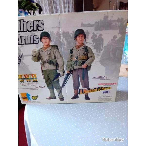 RARE SET de  2 figurines de sergents USARMY