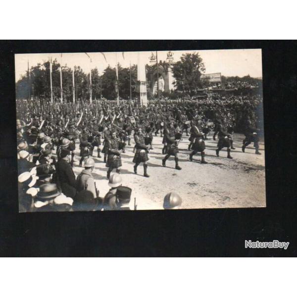 dfil de la victoire 14 juillet 1919 29 les cossais carte photo les ftes de la victoire