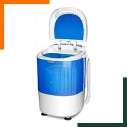 Machine à laver portative idéale pour camping car - Bleue - Livraison gratuite et rapide
