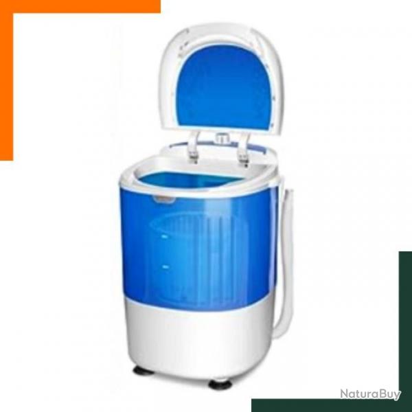 Machine  laver portative idale pour camping car - Bleue - Livraison gratuite et rapide