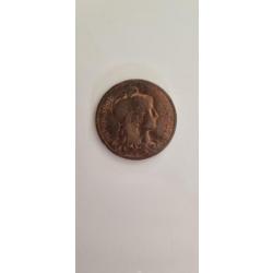Pièce de monnaie 5 centimes Dupuis 1898