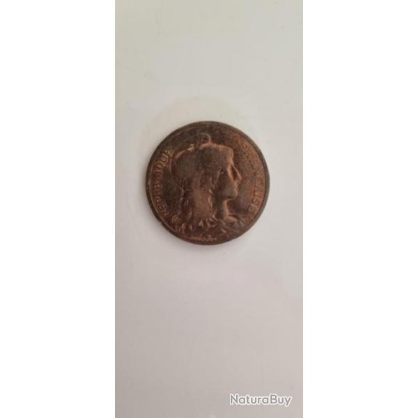 Pice de monnaie 5 centimes Dupuis 1898