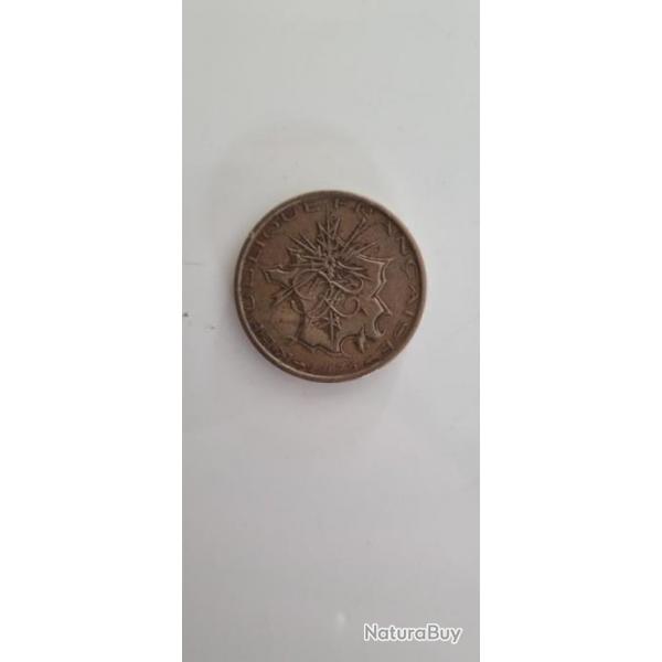 Pice de 10 francs de piefort de 1975