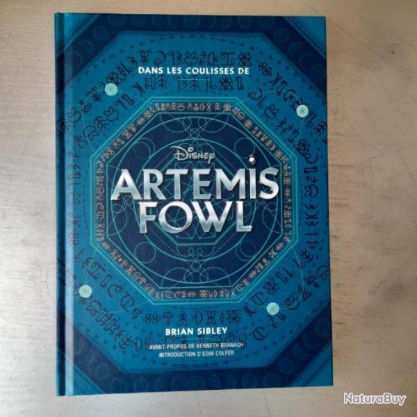 Artemis Fowl. Dans les coulisses d'Artemis Fowl. Disney. Livre neuf