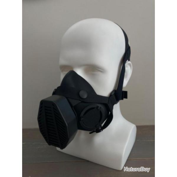 Masque protection bouche respirateur filtre airsoft