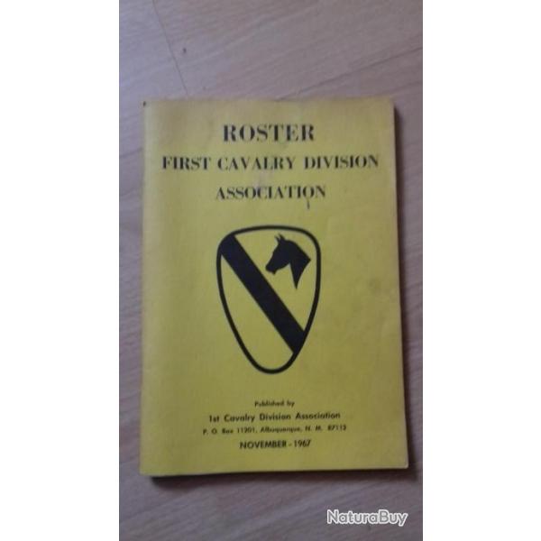 Roster First Cavalry Division