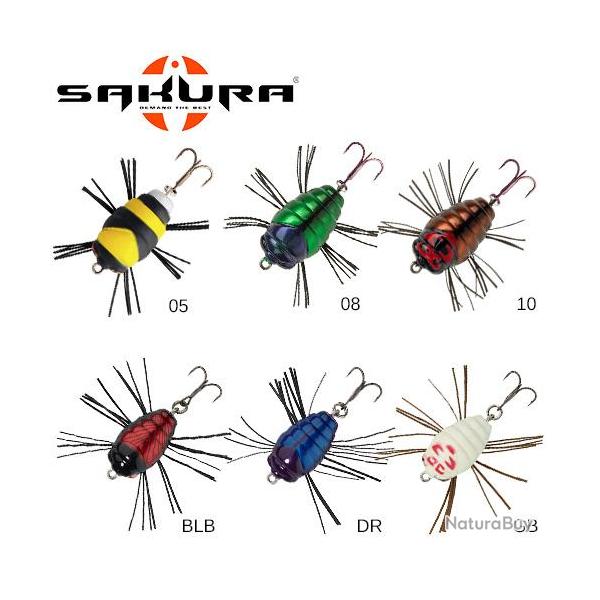 DESTOCKAGE ! Leurre Sakura Notobug 30F 8