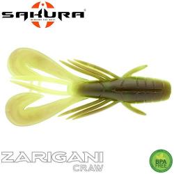 Leurre Souple Zarigani Craw 3.8 - 95mm Watermelon Chart
