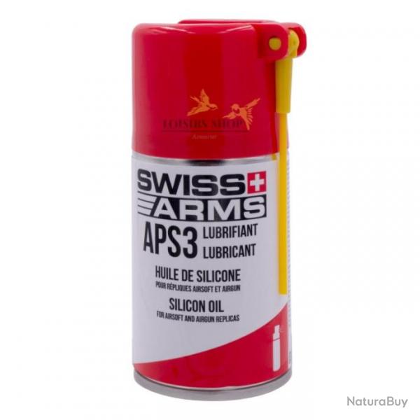 Spray d'entretien  l'huile de silicone APS3 130ml - Swiss Arms (marque suisse)