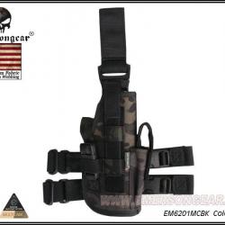 Holster Cuisse Modulable (Emerson) Multicam Black