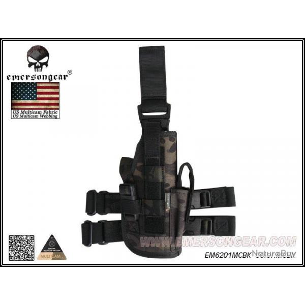 Holster Cuisse Modulable (Emerson) Multicam Black