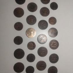 Lot 26 monnaies Napoléon III.