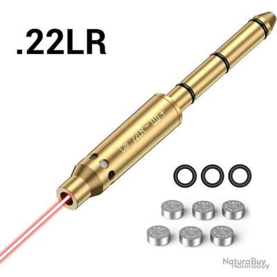 Collimatore Laser Di Regolazione Per Carabina Ad Aria Compressa 5.5 Mm E .22 LR