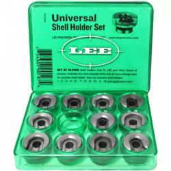 Lee Precision - Kit de 11 Shell Holders (support de douille) R-Type pour presse-Kit de 11 Shell Hold