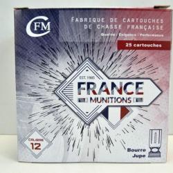 Déstockage ! - Cartouches France Munitions Plaine 36g BJ plomb n°6 - Cal. 12/70 x5 boites