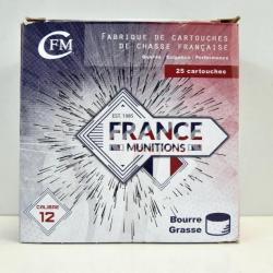 Déstockage ! - Cartouches France Munitions Super Infaillible 36g BG plomb n°4 - Cal.12/70 x5 boites
