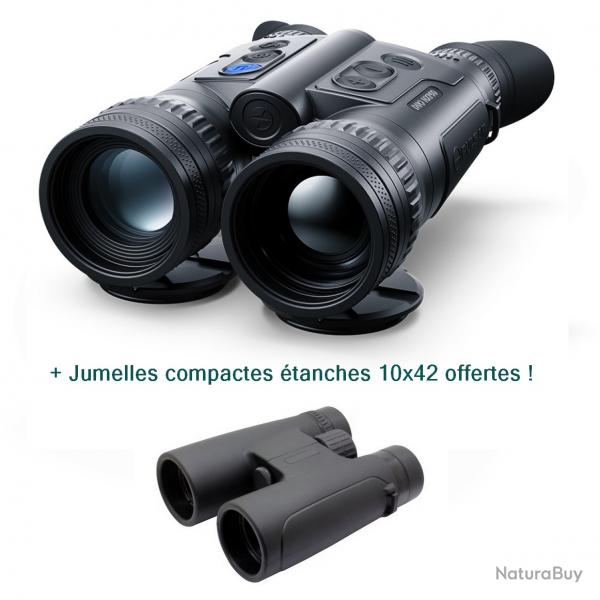PULSAR MERGER DUO NXP50 - Jumelles thermiques / jour nuit avec télémètre + Jumelles 10x42 offertes !