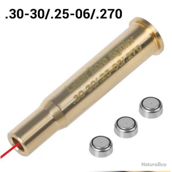 Cartouche laser de rglage calibre 30-30 / .270 / 25-06