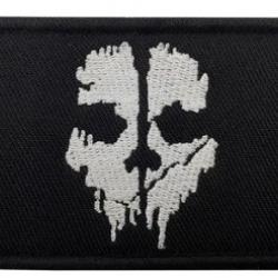 Patch Call of Duty - COD - Noir - velcro - Livraison gratuite