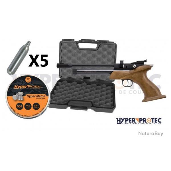 Pack pistolet  plomb Artemis CP1-Multicoups 4.5 mm