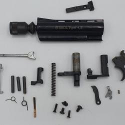 Pièces détachées pour revolver EKOL Viper 4,5" :  Noir 9mm PAK (à blanc).