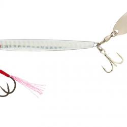 Jig Métallique Daiwa Samuraï Spin Jig 50g 50g Zebra Glow