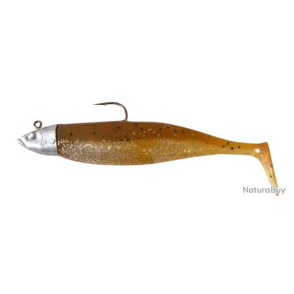 Natshad Monte Leurre 4" 15Gr Powerline Marron Ventre Paillète