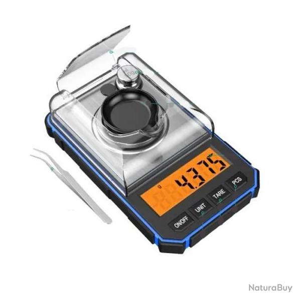BALANCE NUMRIQUE POUR RECHARGEMENT DE MUNITIONS 20g PRCISION 0,001g BLEUE - LIVRAISON GRATUITE
