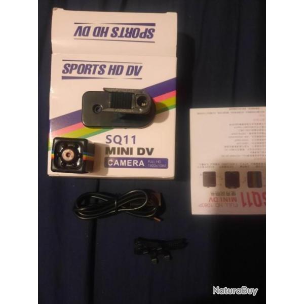 Camra de surveillance Mini Dv SQ11 Ultra Black 1
