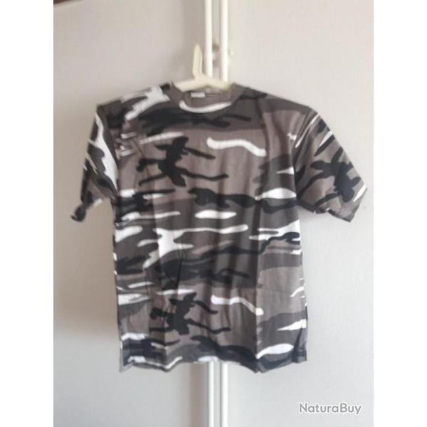 T-SHIRT ENFANT CAMO MODELE 2