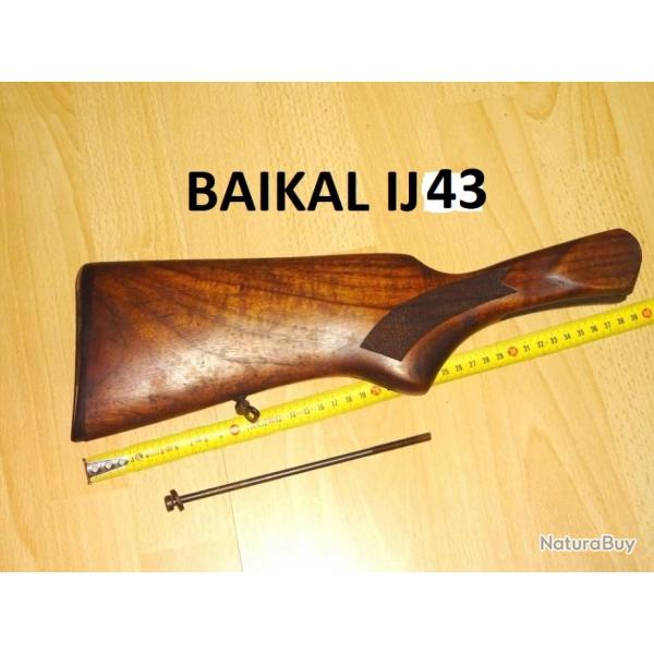 crosse + vis de fusil BAIKAL IJ43 BAIKAL IJ 43 BAIKAL MP43 MP 43 - VENDU PAR JEPERCUTE (JO99)