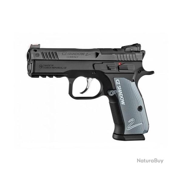 PISTOLET CZ SHADOW 2 COMPACT OPTIC READY CAL 9X19