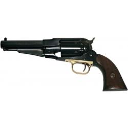 Réplique poudre noire Pietta 1858 RM Acier Shériff Bronzé noyer Cal.44