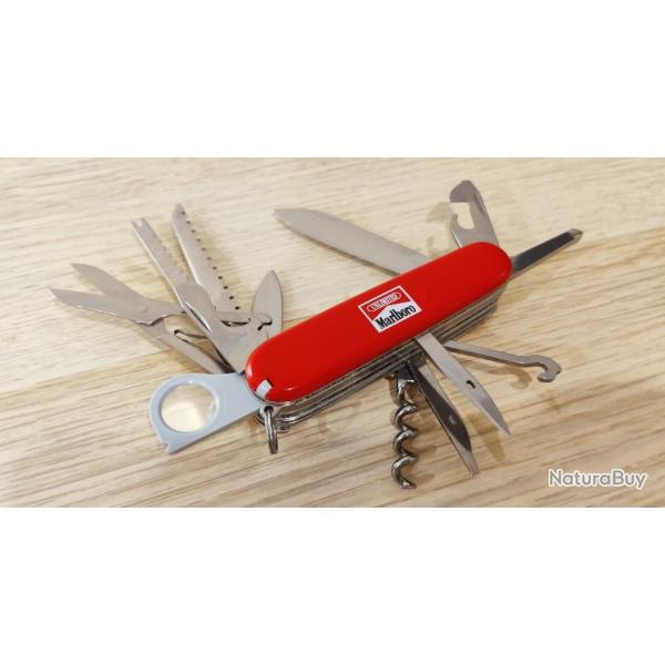 Victorinox couteau suisse Outdoorsman Marlboro Unlimited 1991-92 Collector