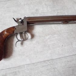 Pistolet à coffre belge - 6 mm - Poinçon de Liège