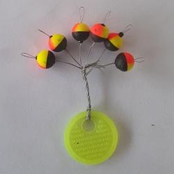 GUIDE FIL DELACOSTE SUR STOPPER 2024 PAR 6 Orange-jaune-noir Taille 2