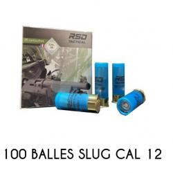 100 BALLES SLUG CAL 12 jocker RSD TACTICAL 