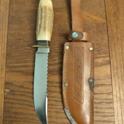 Robuste et ancien couteau scout /chasse Othello Anton Wingen Jr annees 50 TBE