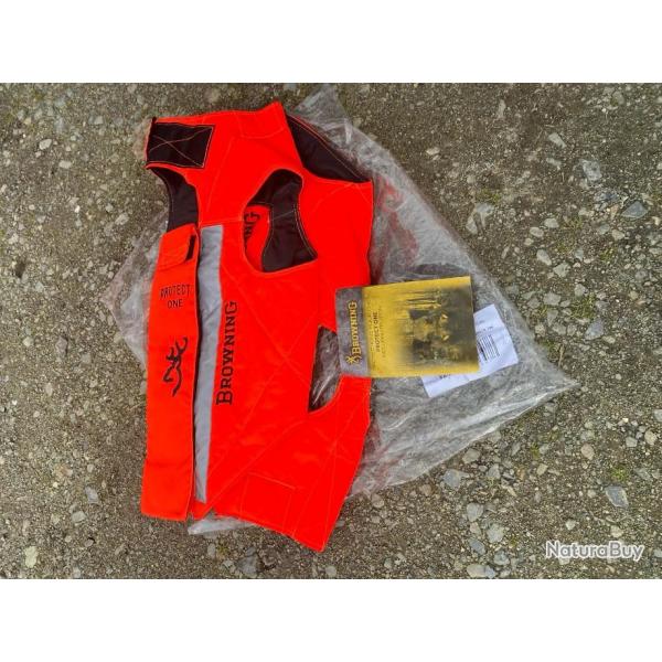 Gilet protect one BROWNING ORANGE T85