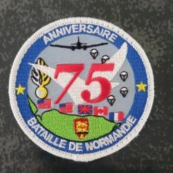 Écusson Gendarmerie commémoration débarquement de Normandie 2019