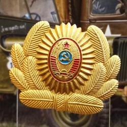 Insigne de casquette police soviétique